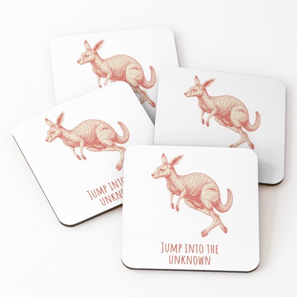 Item preview, Jump Into The Unknown - Kangaroo Animales designed and sold by Wildom.