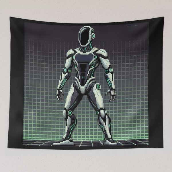 Item preview, humanoid robot designed and sold by TEEJAMBOREE.