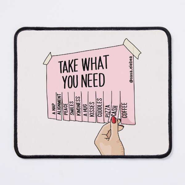 Item preview, Take what you need by Sasa Elebea designed and sold by Sabrina Brugmann.