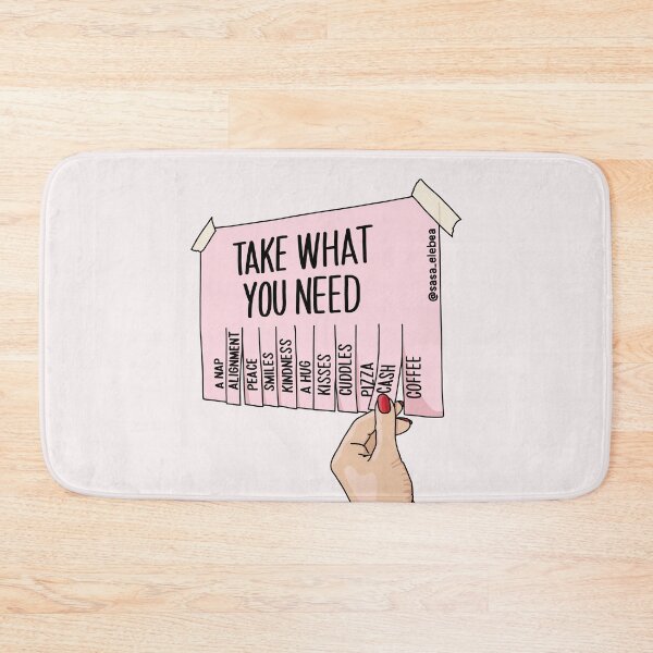 Item preview, Take what you need by Sasa Elebea designed and sold by Sabrina Brugmann.