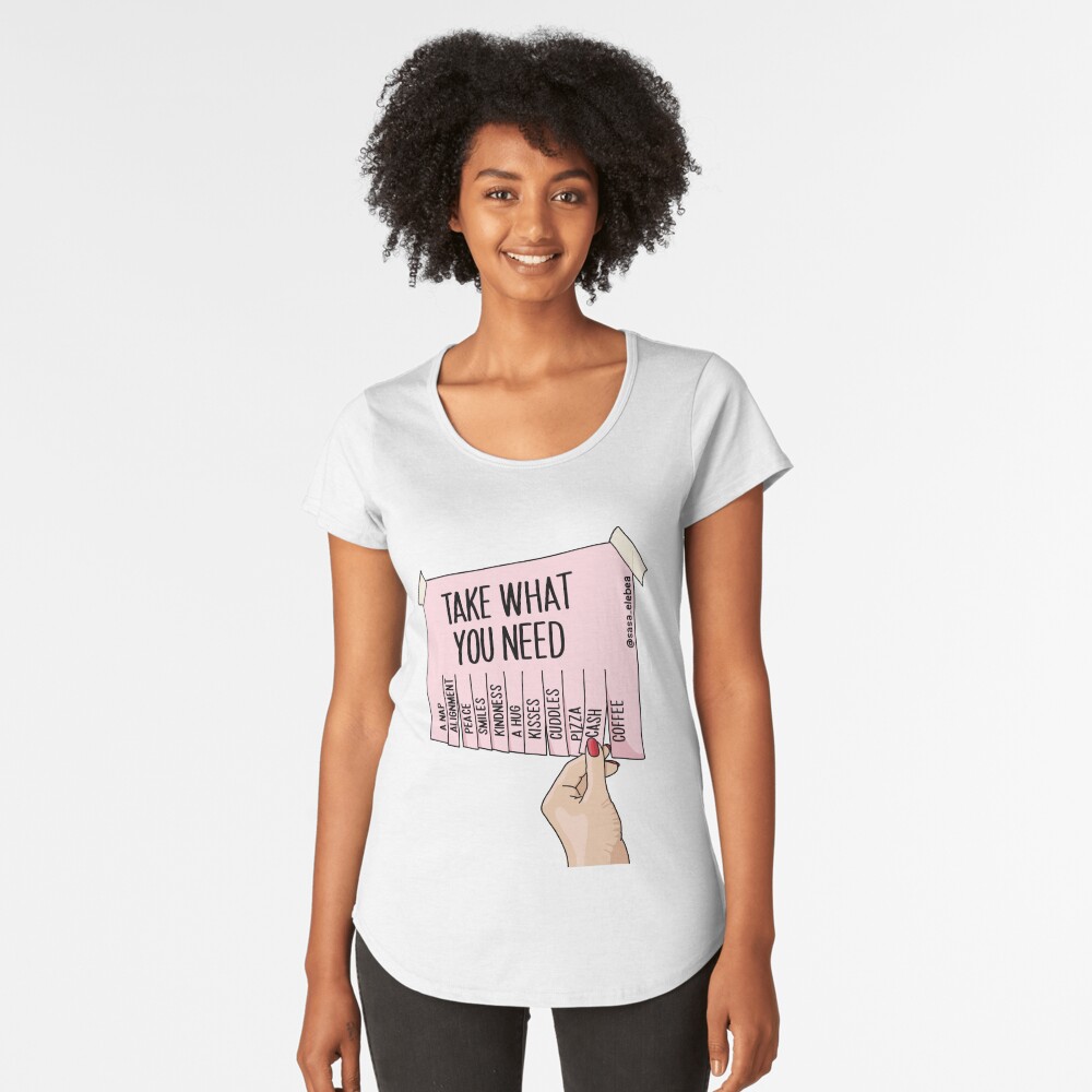 Item preview, Premium Scoop T-Shirt designed and sold by elebea.