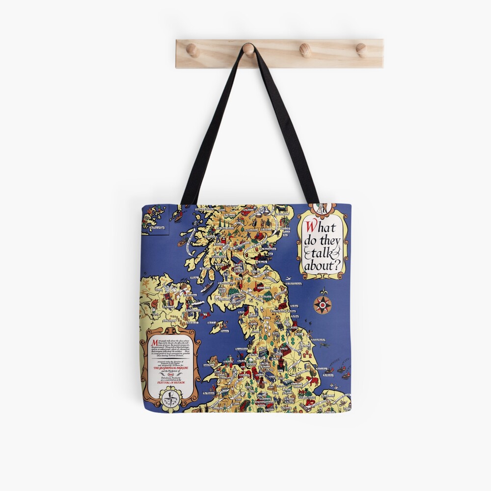 Item preview, All Over Print Tote Bag designed and sold by colourfind.