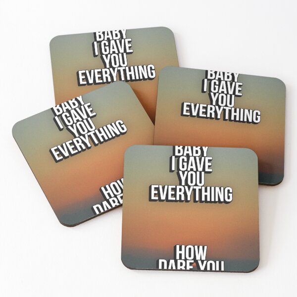 Item preview, BABY I GAVE YOU EVERYTHING designed and sold by The Turbulent Architect.