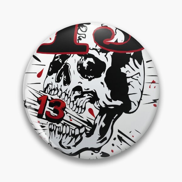 Item preview, skull tattoo number always 13 luck designed and sold by Achille3777.