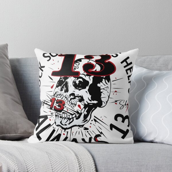 Item preview, skull tattoo number always 13 luck designed and sold by Achille3777.