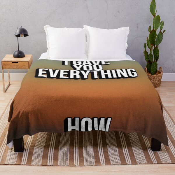 Item preview, BABY I GAVE YOU EVERYTHING designed and sold by The Turbulent Architect.