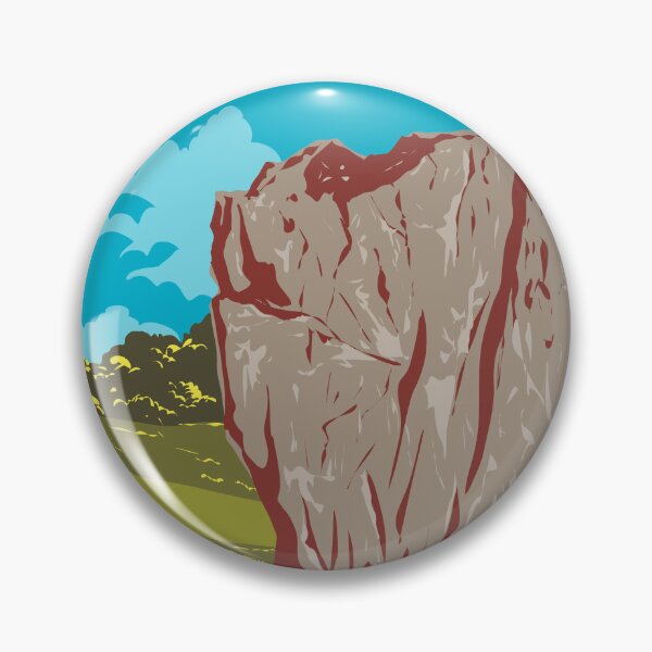 Item preview, Stone Circles in Northwest Sector of Avebury in England WPA Poster Art designed and sold by patrimonio.