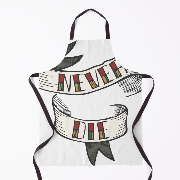 Item preview, never die quote banner 1409 Y designed and sold by Achille3777.