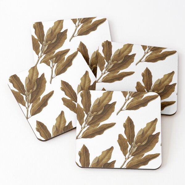 Item preview, Macadamia Leaf Sticker for Journaling – Fresh and Natural designed and sold by QuteStuffHere.