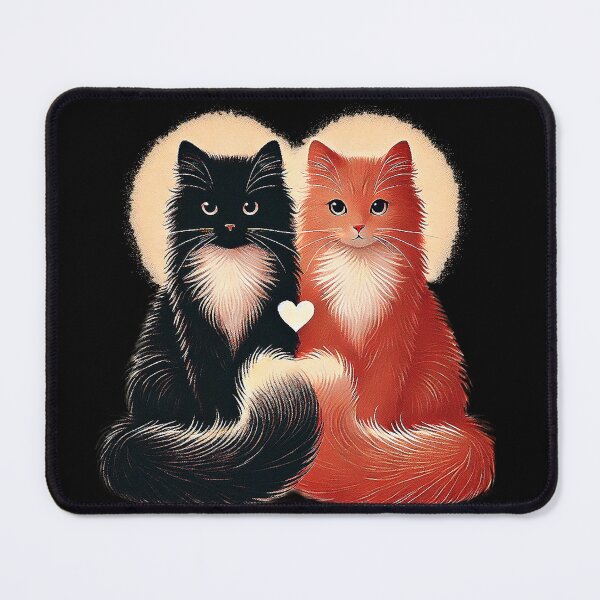Item preview, You and me as cats designed and sold by Art By M.