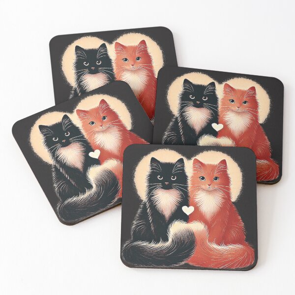Item preview, You and me as cats designed and sold by Art By M.