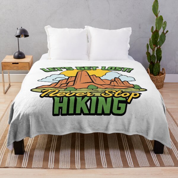 Item preview, Let's Get Lost! Never Stop Hiking! designed and sold by PMCreative.