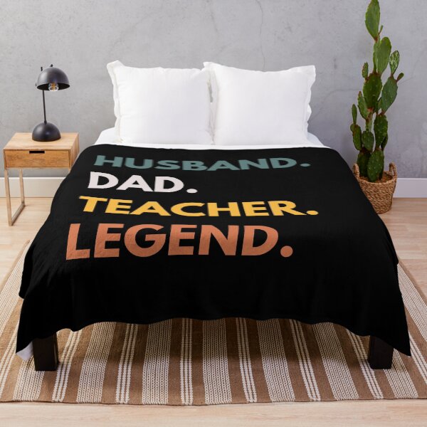 Item preview, Husband Dad Teacher Legend Funny Professors designed and sold by CuteLovelyDesigns.