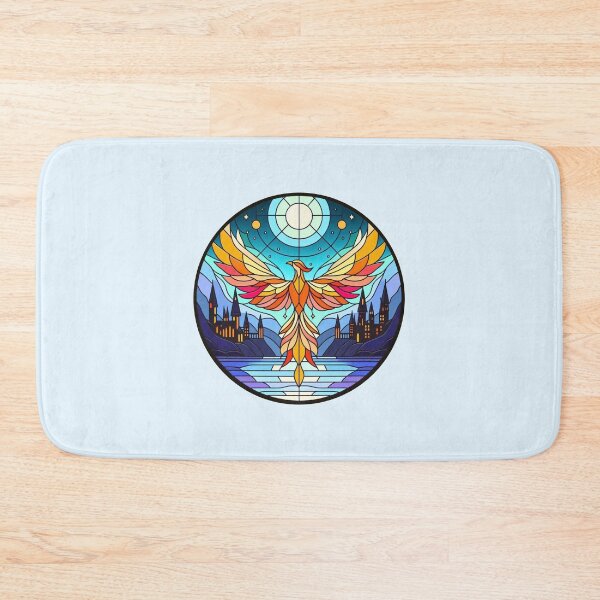 Item preview, magical phoenix with enchanted sky designed and sold by folklorewhisper.