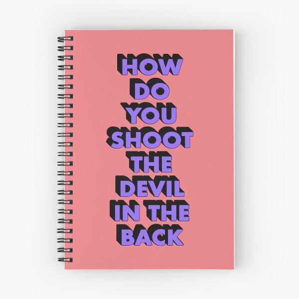Item preview, HOW DO YOU SHOOT HIM IN THE BACK? designed and sold by The Turbulent Architect.