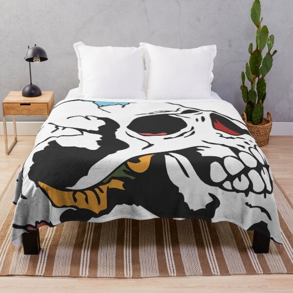Item preview, old school skull halloween skull designed and sold by Achille3777.