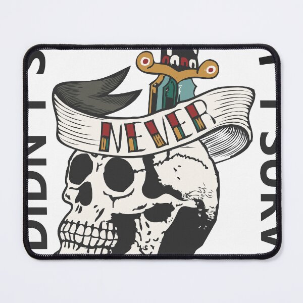 Item preview, skull old school tattoo never die 2911 A designed and sold by Achille3777.
