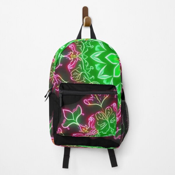 Item preview, Floral Neon Mandala designed and sold by Mr Reindeer.
