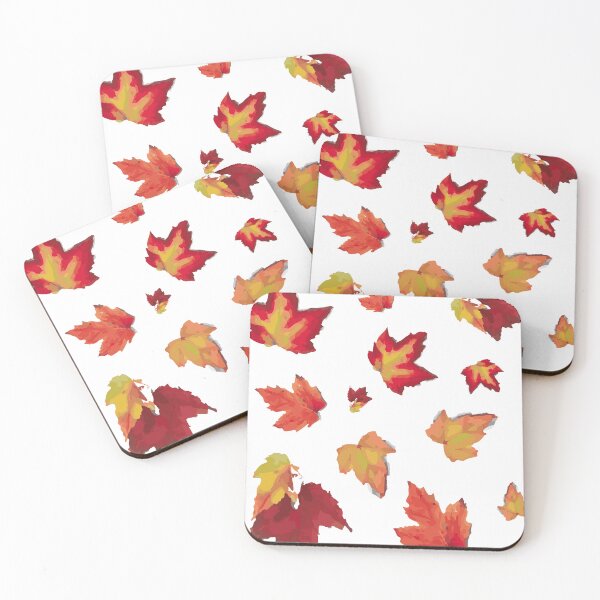 Item preview, Autumn Leaf Sticker Pack for Journaling – Warm and Cozy designed and sold by QuteStuffHere.