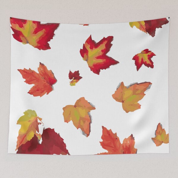 Item preview, Autumn Leaf Sticker Pack for Journaling – Warm and Cozy designed and sold by QuteStuffHere.