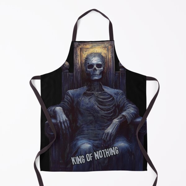 Item preview, Text Version King of Nothing: Nihilism. Skeleton horror. designed and sold by Shoot-The-Moon.