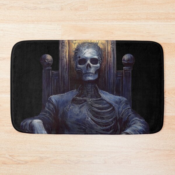 Item preview, Text Version King of Nothing: Nihilism. Skeleton horror. designed and sold by Shoot-The-Moon.