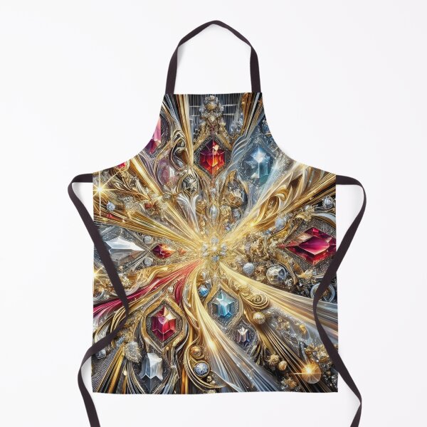 Item preview, Exquisite Gemstone-Inspired Opulent Abstract Art designed and sold by Bilikaru.