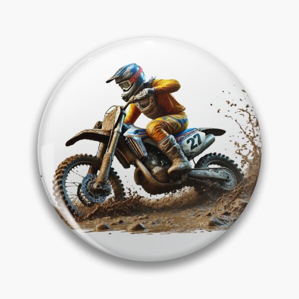 Item preview, Motocross Dirt Rider  designed and sold by WackyJacks.