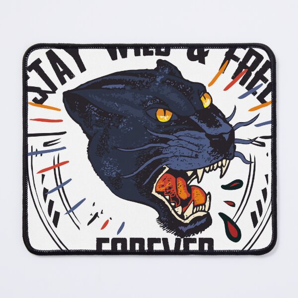 Item preview, panther tattoo old school stay free designed and sold by Achille3777.