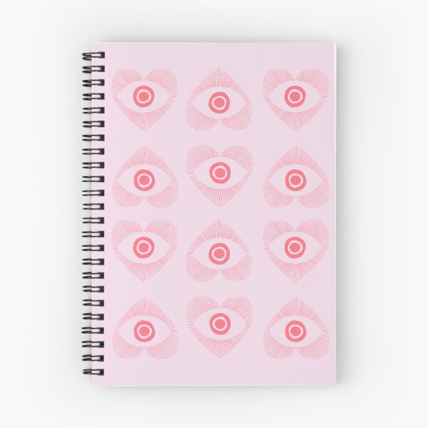 Item preview, Evil eye pink pattern designed and sold by nimbusdesignart.