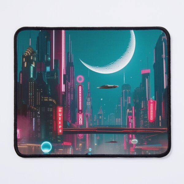 Item preview, Neon Horizons: A Future with Retro Roots designed and sold by eXtraHumans.