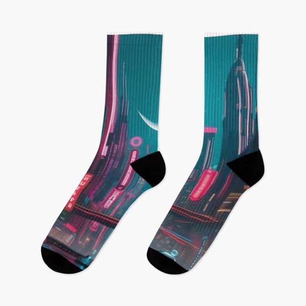 Item preview, Neon Horizons: A Future with Retro Roots designed and sold by eXtraHumans.