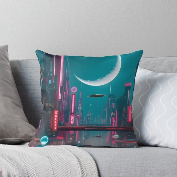 Item preview, Neon Horizons: A Future with Retro Roots designed and sold by eXtraHumans.