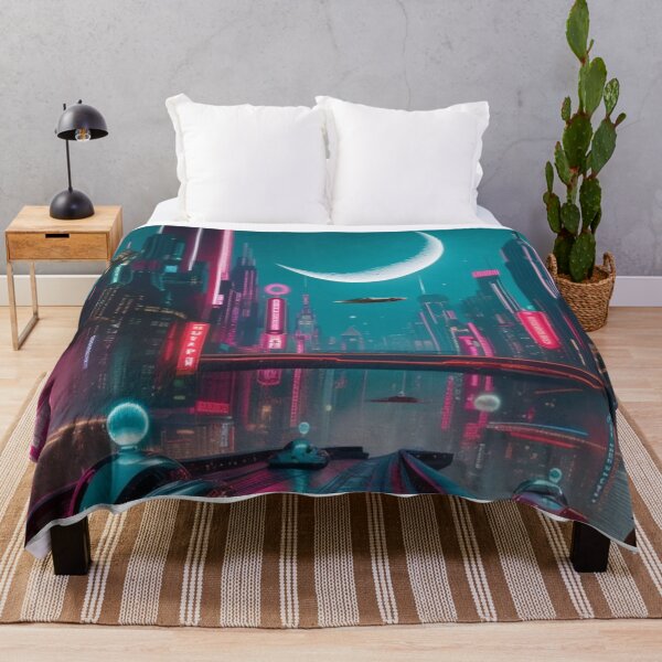 Item preview, Neon Horizons: A Future with Retro Roots designed and sold by eXtraHumans.