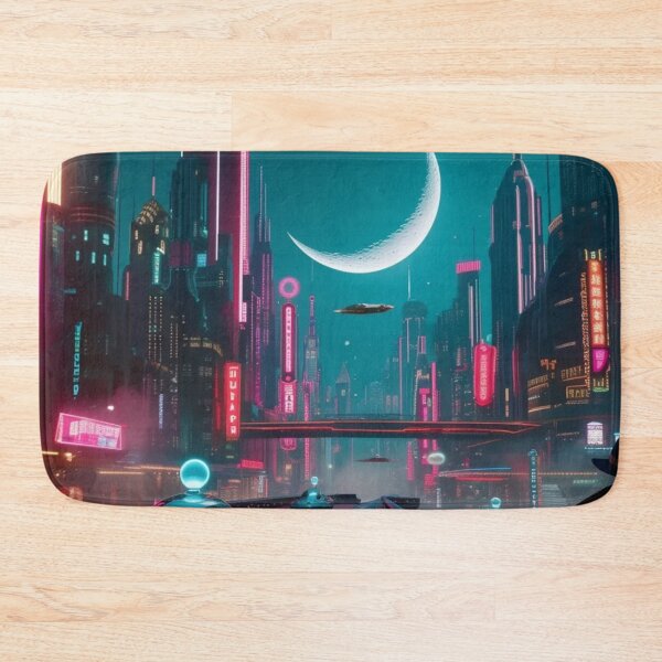 Item preview, Neon Horizons: A Future with Retro Roots designed and sold by eXtraHumans.