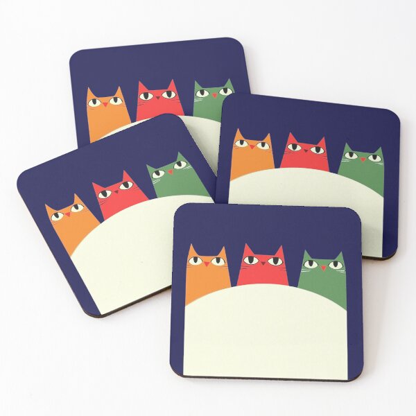 Item preview, Midnight Snack Committee. Feline fun design. No Text Version. designed and sold by Shoot-The-Moon.
