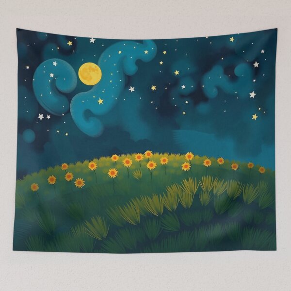 Item preview, The Moon’s Garden designed and sold by AJSRPrints.