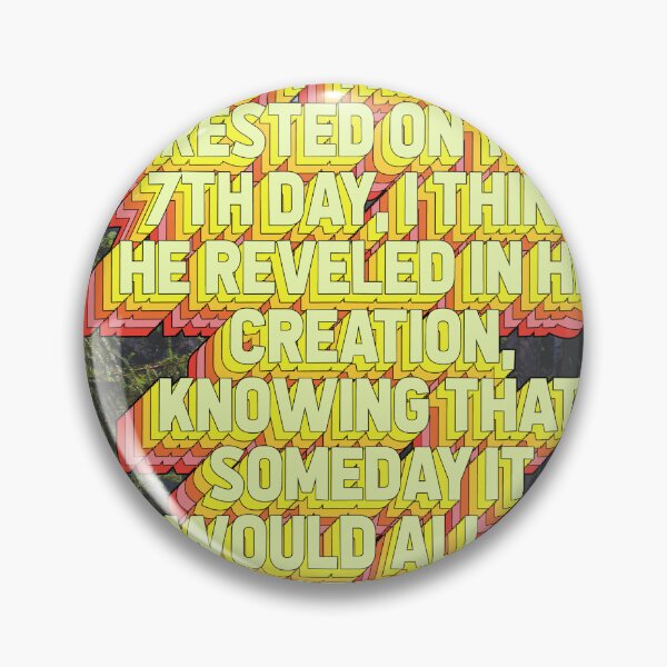 Item preview, I DON'T THINK GOD RESTED ON THE SEVENTH DAY designed and sold by The Turbulent Architect.
