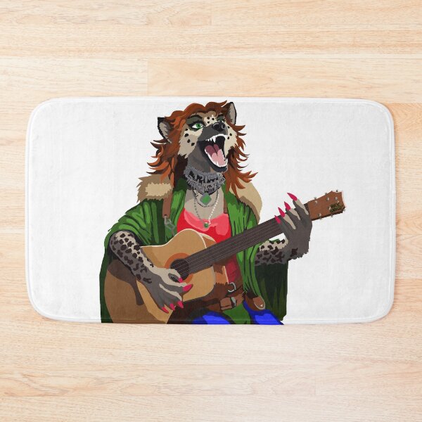 Item preview, Gnancy Gnoll, still singing 2025 designed and sold by KlakkDrawsStuff.