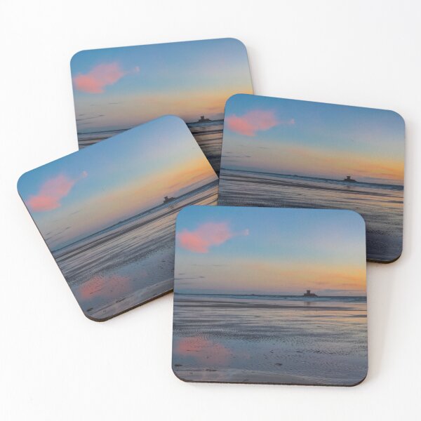 Item preview, Sunset by La Rocco Tower Jersey Scenic Print designed and sold by MajikFlower.