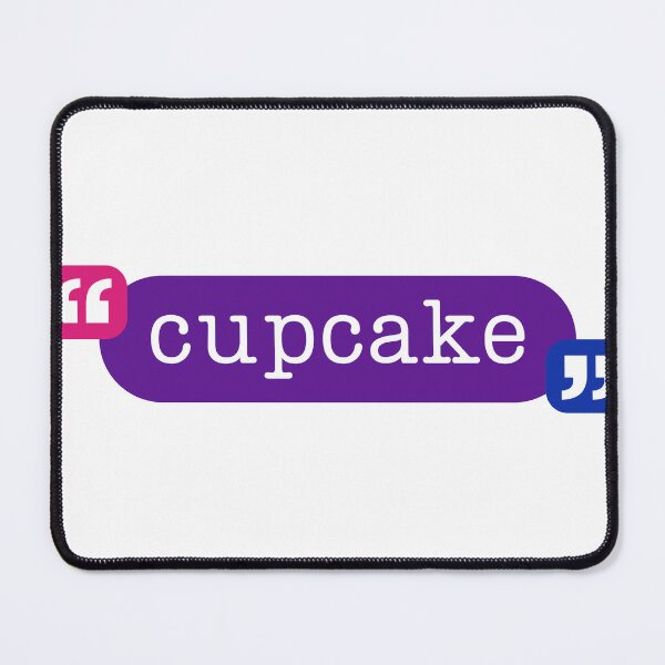 Item preview,  Nickname Cupcake Sticker Pink, Purple, and Blue  designed and sold by Studio Xync.