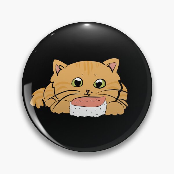 Item preview, Cat With Sushi designed and sold by HugSomeNettles.
