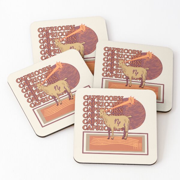 Item preview, Capricorn Zodiac Sign Retro designed and sold by joelkonx.