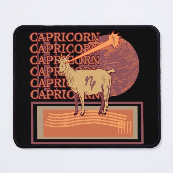 Item preview, Capricorn Zodiac Sign Retro designed and sold by joelkonx.