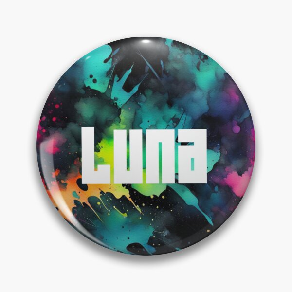 Item preview, Custom Neon Name Luna designed and sold by Gabriela McDaniel.
