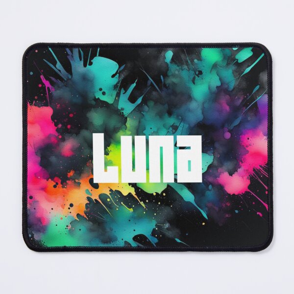 Item preview, Custom Neon Name Luna designed and sold by Gabriela McDaniel.