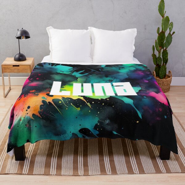 Item preview, Custom Neon Name Luna designed and sold by Gabriela McDaniel.