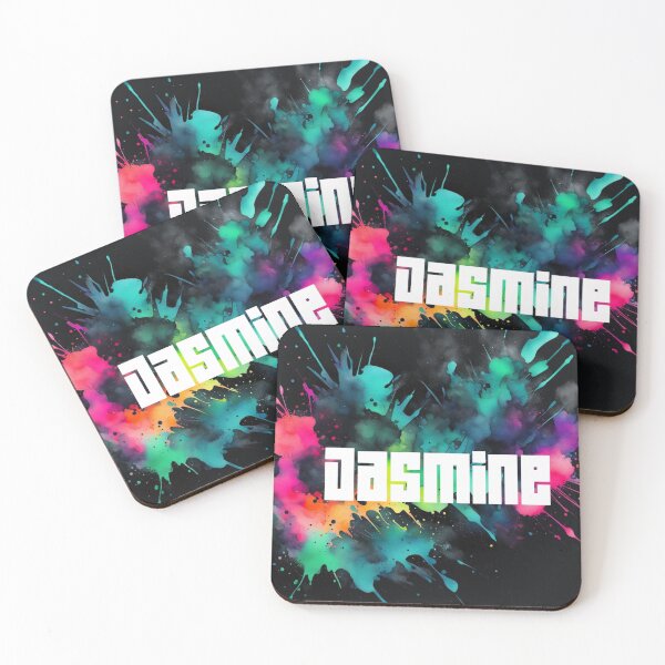 Item preview, Custom Neon Name Jasmine designed and sold by Gabriela McDaniel.