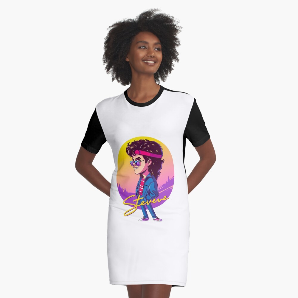 Item preview, Graphic T-Shirt Dress designed and sold by timegraf.