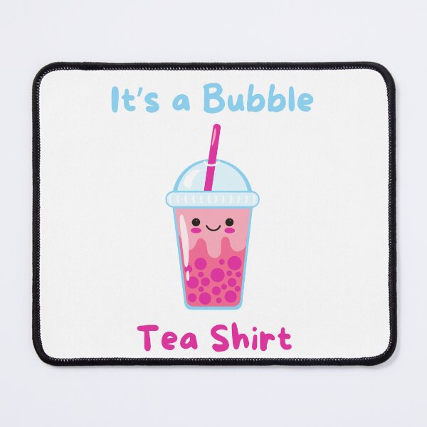 Item preview, Bubble tea shirt colorful pink and blue designed and sold by Treenity.